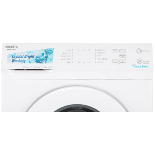 Стиральная машина Ardesto CrystalBright SWMG-7121W: Тип загрузки фронтальная