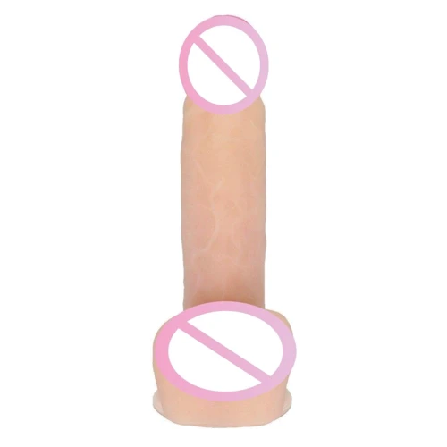 Фаллоимитатор EGZO Ciberskin DS004 ( 16,5 х 4 см )