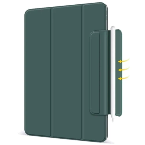 Аксессуар для iPad BeCover Case Book Magnetic Buckle Dark Green (706601) for iPad Pro 11" (2018-2022): Цвет зеленый