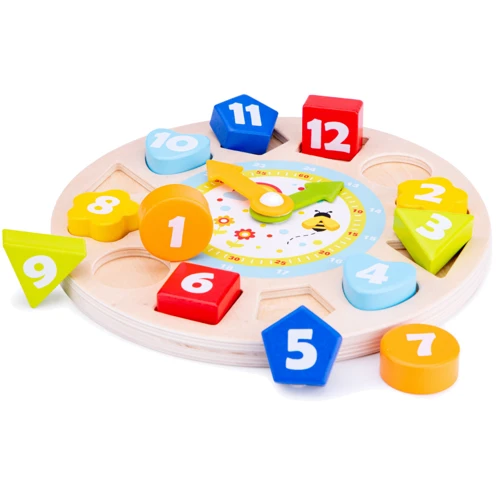 Пазл-сортер New Classic Toys Годинник (18252)