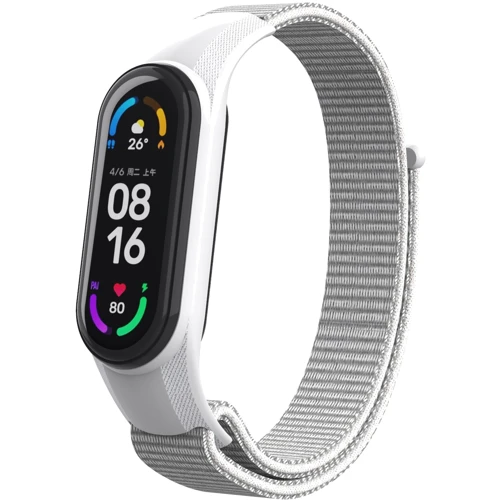 Ремінець ArmorStandart Nylon White (ARM67840) for Xiaomi Mi Band 7/6/5/4: Тип ремінець