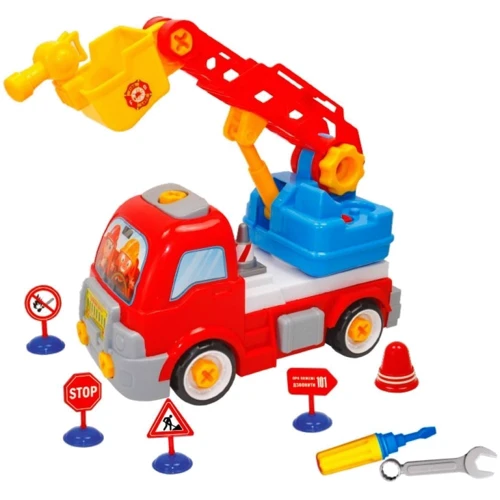 Конструктор Пожежна машина з дорожніми знаками, BeBeLino: Виробник Bebelino