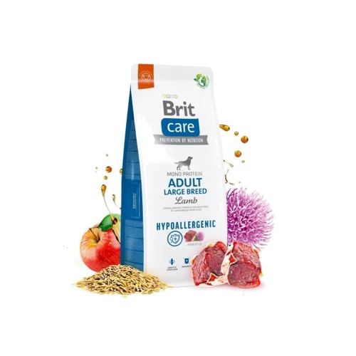 Сухой корм Brit Care Dog Hypoallergenic Adult Large Breed для собак больших пород гипоаллергенный с ягненком 3кг (8595602559084): Тип Сухой корм