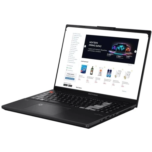Ноутбук ASUS Vivobook Pro 16X K6604JV-K8078 (90NB1102-M00380) UA: Процессор Intel Core i9-13980HX (2.2 - 5.6 GHz) 24-ядерный