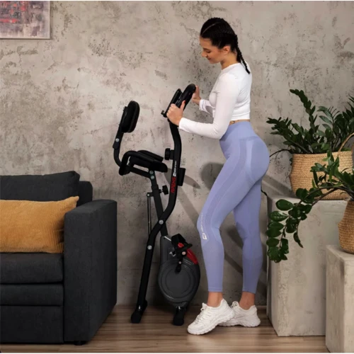 Велотренажер Hop-Sport HS-3030X Apeks X-Bike серый (5902308232525)