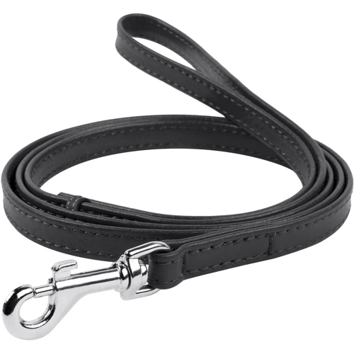 Поводок WAUDOG Glamour 18 мм 122 см черный (33731)