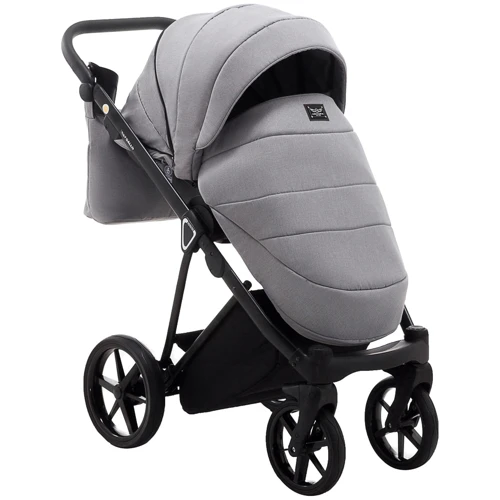 Коляска 2 в 1 Adamex Gallo Thermo GA-1 diamont grey: Матеріал коліс резина