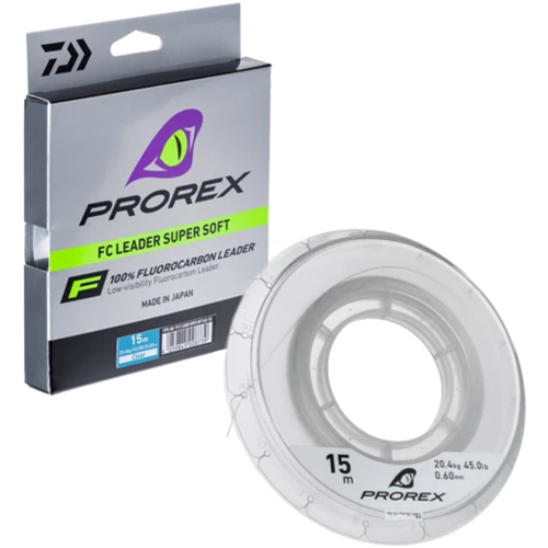 Флюорокарбон Daiwa Prorex FC Leader Super Soft 0.60mm 15m (12995-060)