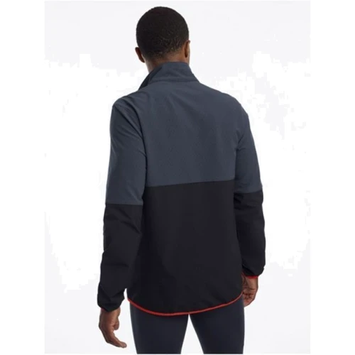 Спортивная куртка Saucony Bluster Jacket (800265-BK) 46 (S) темно-синяя демисезон: Длина рукава Длинный
