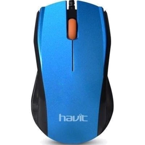 Мышь Havit HV-MS689 USB Blue (23367): Интерфейс подключения USB
