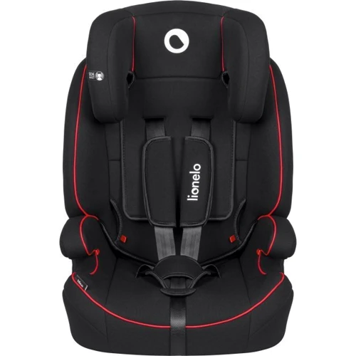 Автокрісло Lionelo Nico black red (LO- NICO BLACK RED): Оснащення Боковая поддержка; Глубокий подголовник; Съемная обивка.
