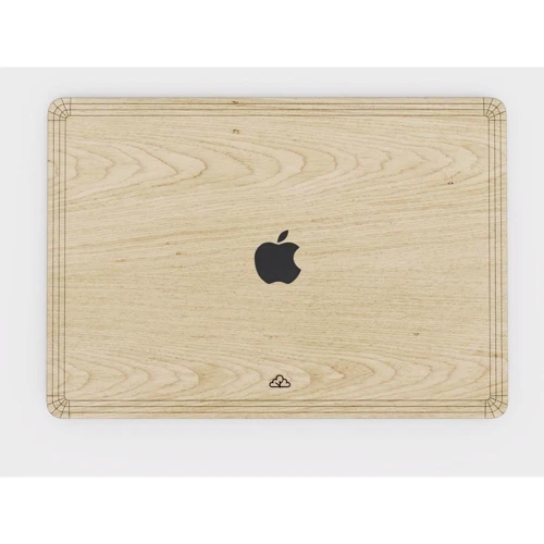 Chohol Skin Wooden Light Oak (front&back) for MacBook Air 13.6" M2 (2022): Цвет коричневый (Brown)