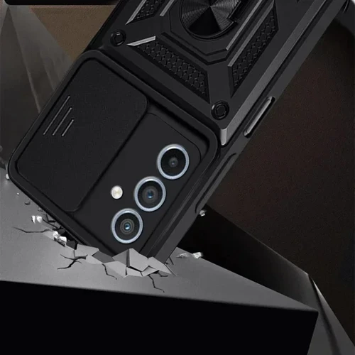 Чехол для телефонов BeCover Military Black for Samsung A245 Galaxy A24 4G / M346 Galaxy M34 5G (710679): Материал TPU (термополиуретан) и пластик