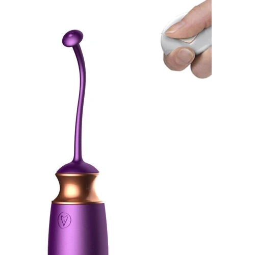 Виброяйцо с подогревом и пультом ДУ - Vibrating Silicone Love EGG USB, BS6300001