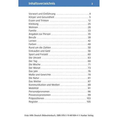 Erste Hilfe Deutsch: Bildwörterbuch mit MP3-Download: Производитель Hueber