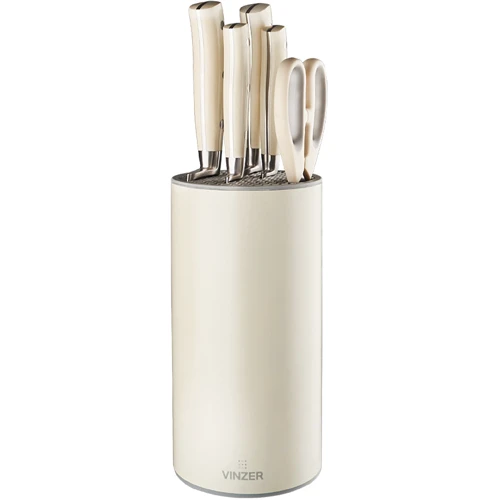 Набір кухонних ножів Набір ножів Vinzer IVORY 6 предметів (50117): Найменування Набір ножів