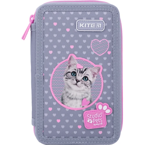 Пенал без наповнення Kite Studio Pets SP22-623, 2 відділення