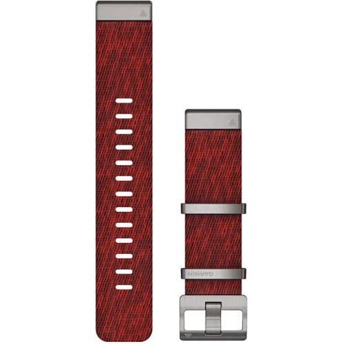 Ремешок Garmin QuickFit 22mm Watch Bands Jacquard-weave Nylon Strap – Red (010-12738-22)