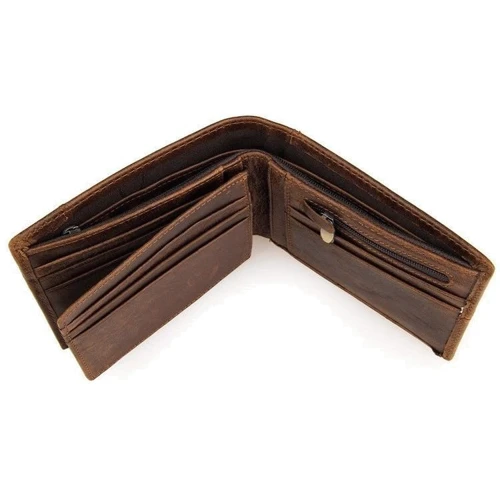 Мужской кошелек Buffalo Wild коричневый (SHIM8064C-brown): Формат кошелька Вертикальный