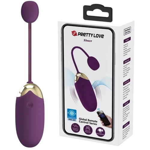 Смарт виброяйцо LYBAILE Pretty Love Abner 12 APP (BI-014362HP-1)