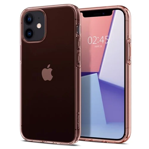 Чехол для iPhone Spigen Crystal Flex Rose Crystal (ACS01540) for iPhone 12 mini: Цвет розовый