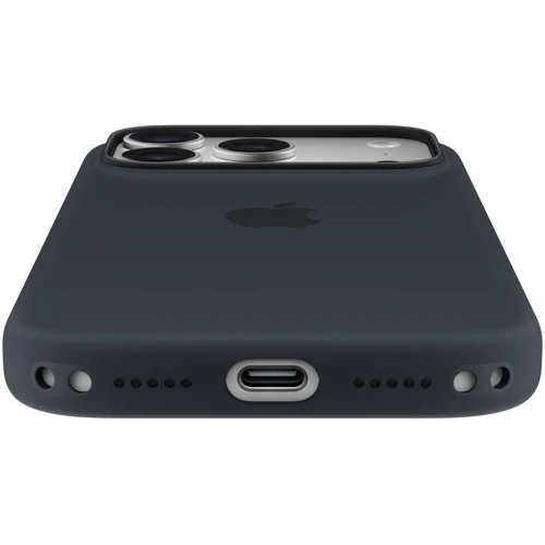 Чехол для iPhone Apple iPhone 17 Pro Silicone Case with MagSafe - Black (MGFK4)