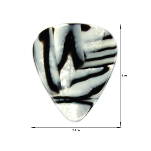 Медиатор Медиатор Fender 351 Shape Premium Picks Zebra Heavy: Тип Медиатор