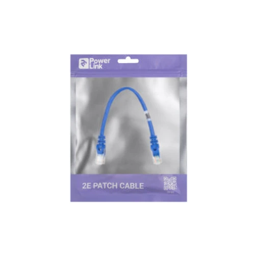2E UTP Cat 5e 0.2m Blue (2E-PC5ECOP-020BL) фото 2
