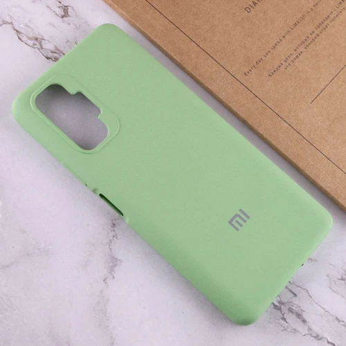 Аксессуар для смартфона Mobile Case Silicone Cover Mint for Xiaomi Redmi Note 10 Pro / 10 Pro Max: Пленка в комплекте нет