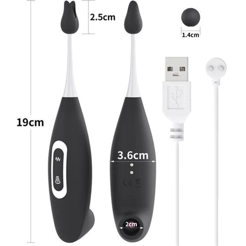 Клиторальный вибратор с вакуумным стимулятором LoveToy IJOY Rechargeable Clit Pro
