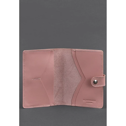 Жіноча обкладинка для паспорта BlankNote 3.0 рожева (BN-OP-3-pink-peach): Країна виробник Украина