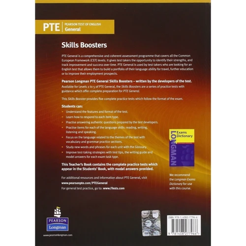 PTE Test of English General Skills Booster 5 TB +CD Pack: Производитель Pearson Education