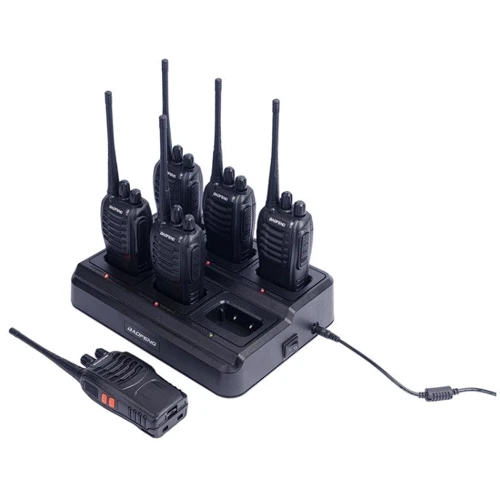 Рації Baofeng BF-888S SIX PACK: Радіус дії, км 5