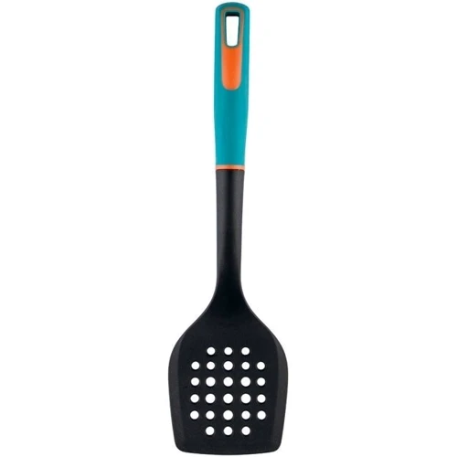 Лопатка з отворами Gusto GT-5303 нейлон блакитна/оранжева (100765)