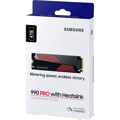 Samsung 990 PRO with Heatsink 4 TB (MZ-V9P4T0CW) UA фото 8