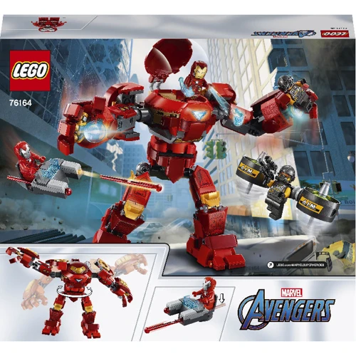 LEGO Super Heroes Залізний Людина - Халкбастер (76164): Кількість деталей, шт. 456