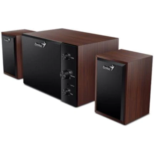 Акустична система Genius SW-2.1 350 Wood (31730037400): Діапазон відтворюваних частот 130 – 20000 Гц