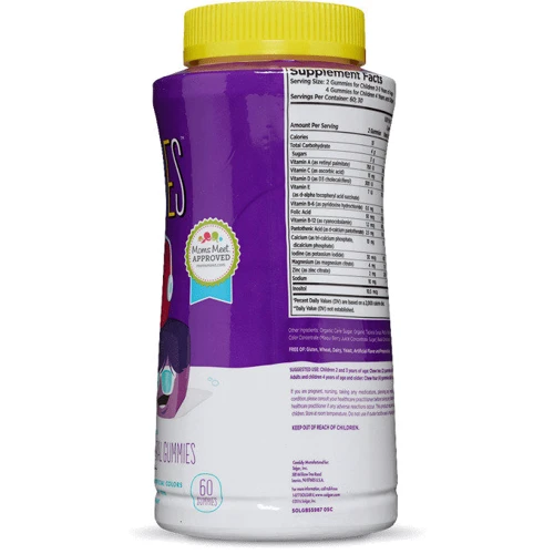 Solgar U-Cubes, Children's Multi-Vitamin & Mineral Gummies Солгар Мультивитамины и минералы для детей жевательные 60 конфет: Тип Мультивитамины