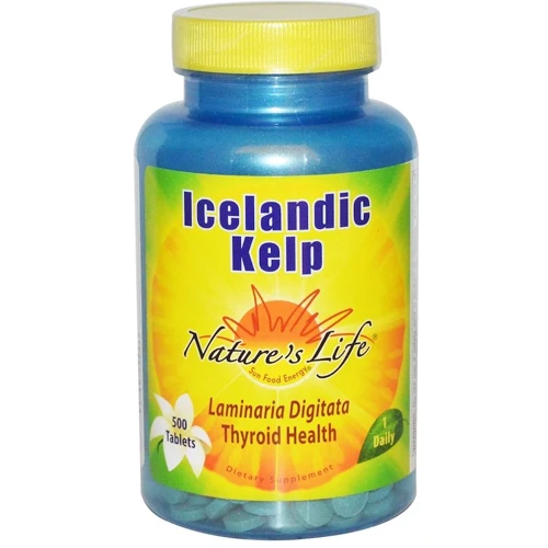 Nature's Life Icelandic Kelp, 500 Tablets (NLI-00231)