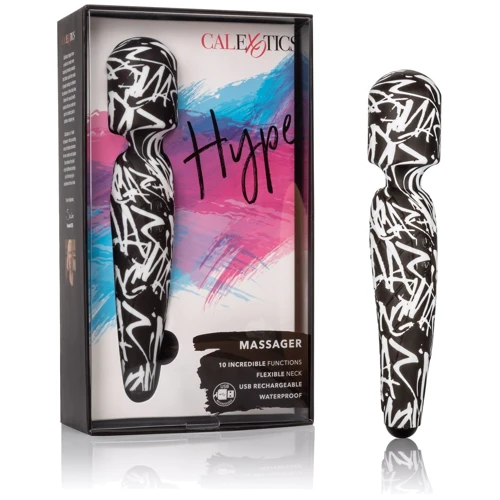 CalExotics Hype Massager универсальный вибромассажер, 21x3.75 см