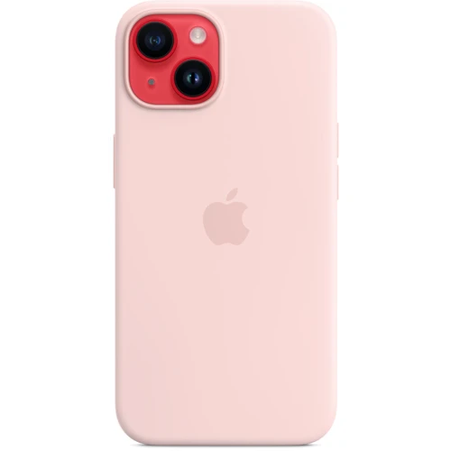 Чехол для iPhone Apple Silicone Case with MagSafe Chalk Pink (MPRX3) for iPhone 14 UA: Тип аксессуара чехол