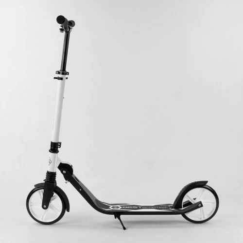 Самокат алюмінієвий Best Scooter білий (87280): Кількість коліс 2