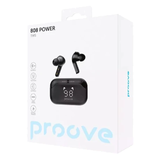 Наушники Proove 808 Power TWS Black: Дополнительно TWS наушники