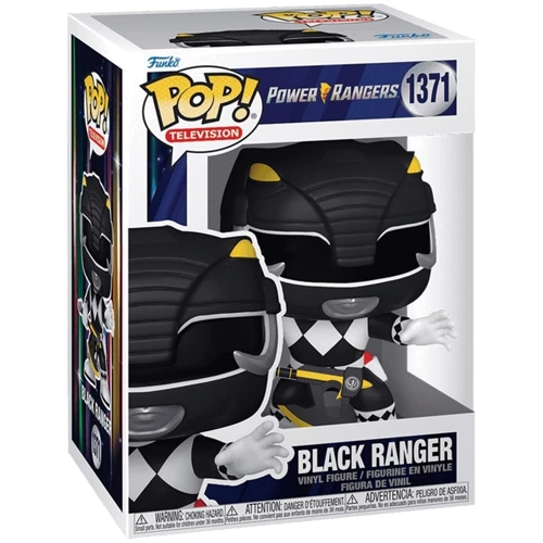 Игровая фигурка Funko Pop Power Rangers Черный Рейнджер (72154): Серия Power Rangers