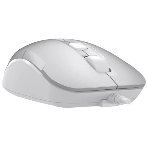 Мышь A4Tech FM26 USB Icy White: Длина кабеля 1.5 м