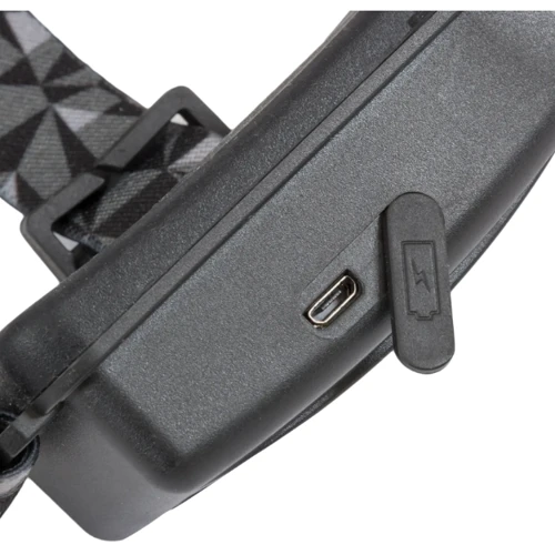 Ліхтар туристичний Highlander Polaris 550 Rechargable Head Torch Black (TOR195) (929729): Світлодіоди LED