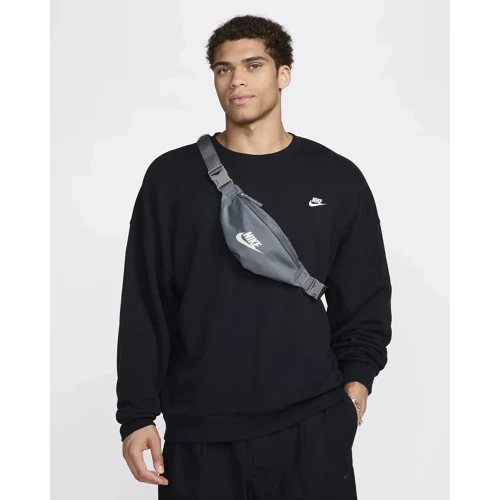 Сумка Nike NK Heritage S WAISTPACK 1L серая Уни 28x8x13 см (DB0488-084) фото 8