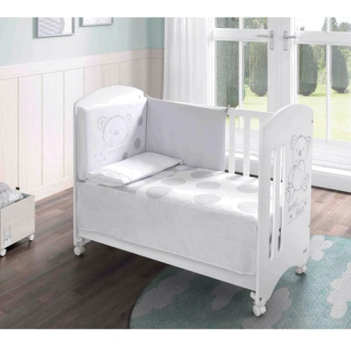 Ліжечко дитяче Micuna Sweet Bear White 120х60 біле (SWEET BEAR BASIC WHITE): Тип классическая