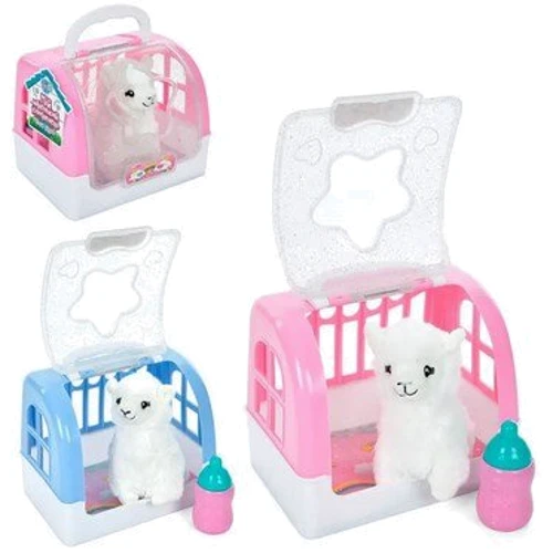 Мягкая лама Limo Toy в переноске 2 цвета (871): Производитель Limo Toy