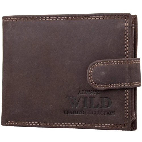 Чоловіче портмоне Always Wild коричневе (DNKN992L-MHU-brown-1)
